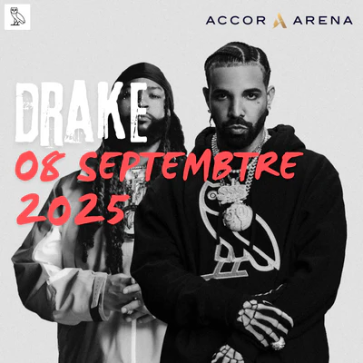 DRAKE - PARIS ACCOR ARENA Du 8 septembre 2025